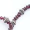 Garnet and Silver Necklace